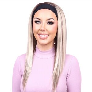 CSC Selena blonde with dark highlights, headband crown. Never wore!